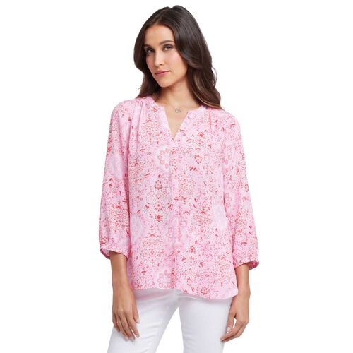 NYDJ Pintuck Blouse